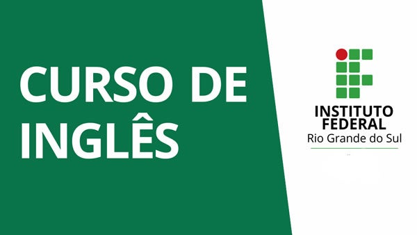 Instituto Federal tem curso de Inglês grátis